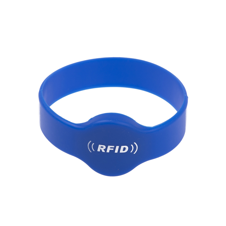 RFID硅胶腕带 圆头74mm