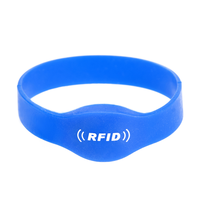 RFID硅胶腕带 椭圆74mm